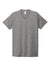 Allmade AL2014 Mens Short Sleeve V-Neck T-Shirt Aluminum Grey Flat Front