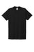 Allmade AL2014 Mens Short Sleeve V-Neck T-Shirt Deep Black Flat Front