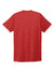 Allmade AL2014 Mens Short Sleeve V-Neck T-Shirt Rise Up Red Flat Back