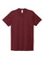 Allmade AL2014 Mens Short Sleeve V-Neck T-Shirt Vino Red Flat Front