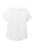 Allmade AL2015 Womens Short Sleeve Scoop Neck T Shirt Fairly White Flat Back