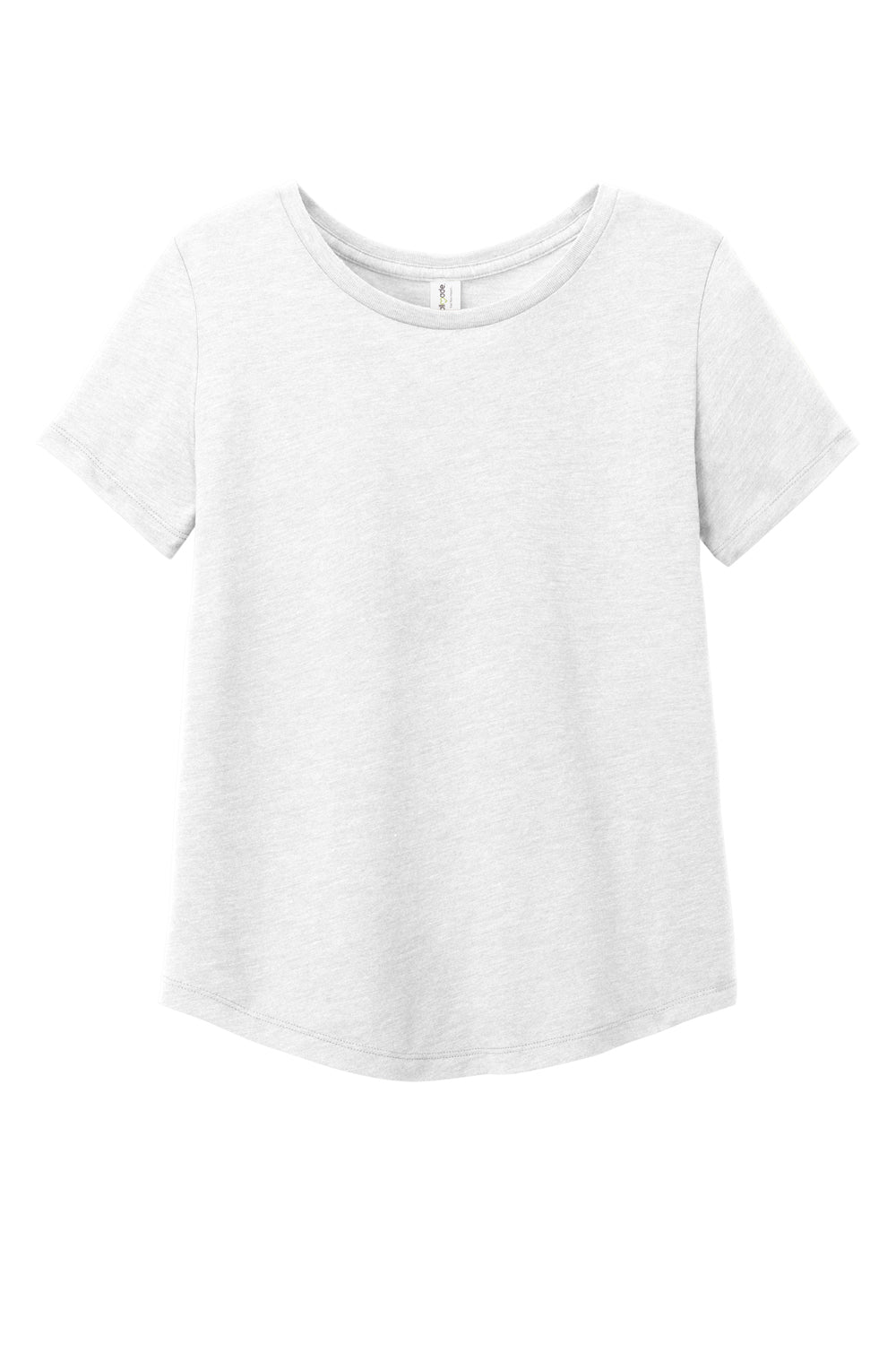 Allmade AL2015 Womens Short Sleeve Scoop Neck T Shirt Fairly White Flat Front