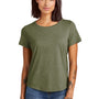 Allmade Womens Short Sleeve Scoop Neck T Shirt - Olive You Green