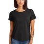 Allmade Womens Short Sleeve Scoop Neck T Shirt - Space Black