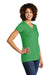 Allmade AL2018 Womens Short Sleeve V-Neck T-Shirt Enviro Green Model 3Q