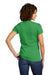 Allmade AL2018 Womens Short Sleeve V-Neck T-Shirt Enviro Green Model Back