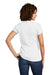 Allmade AL2018 Womens Short Sleeve V-Neck T-Shirt Fairly White Model Back
