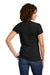 Allmade AL2018 Womens Short Sleeve V-Neck T-Shirt Space Black Model Back
