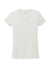 Allmade AL2018 Womens Short Sleeve V-Neck T-Shirt Fairly White Flat Front