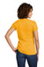 Allmade AL2018 Womens Short Sleeve V-Neck T-Shirt Orange You Fancy Model Back