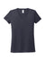Allmade AL2018 Womens Short Sleeve V-Neck T-Shirt Rebel Blue Flat Front