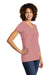 Allmade AL2018 Womens Short Sleeve V-Neck T-Shirt Vintage Rose Pink Model 3Q
