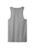Allmade AL2019 Mens Tank Top Aluminum Grey Flat Back