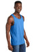 Allmade AL2019 Mens Tank Top Azure Blue Model 3Q
