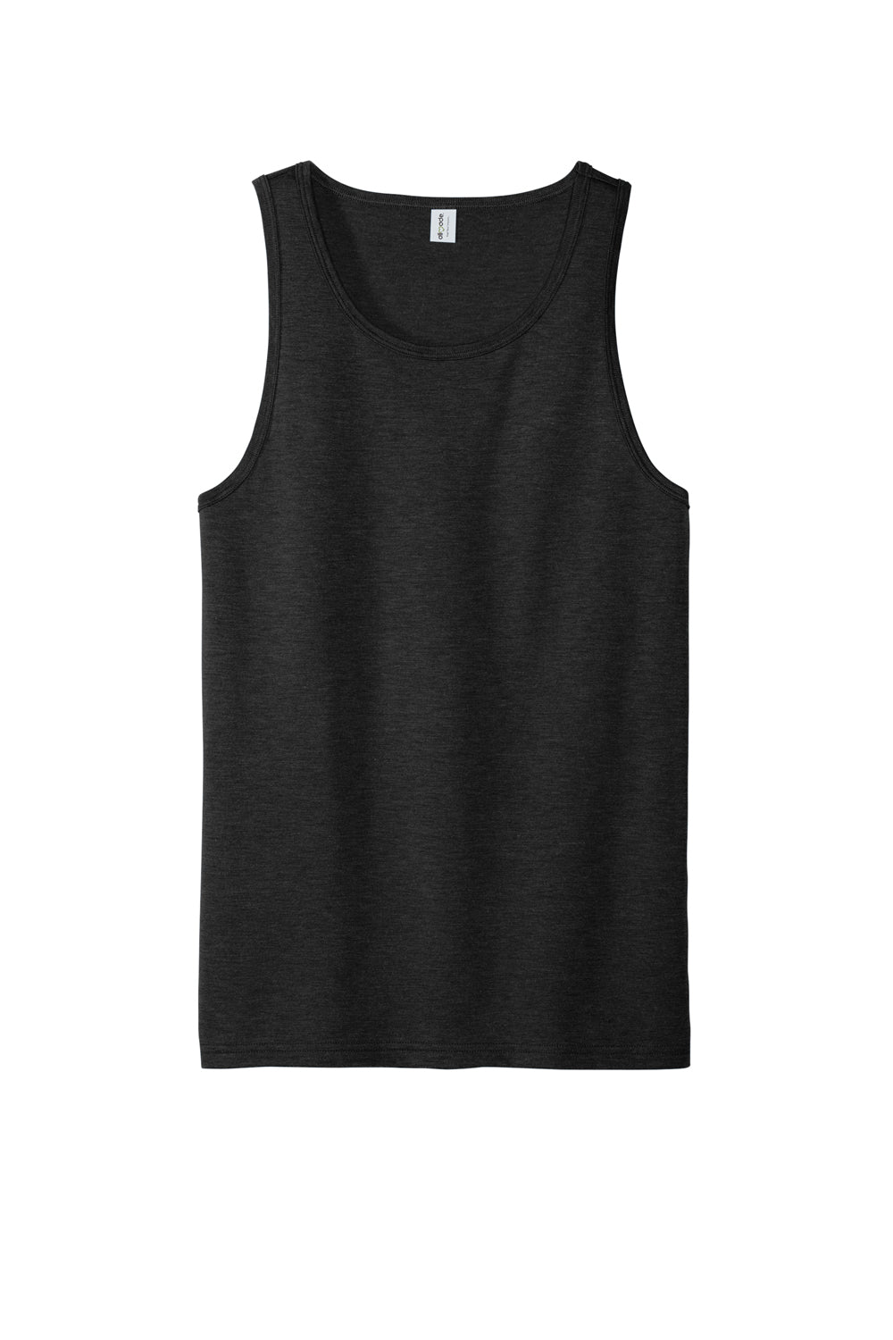 Allmade AL2019 Mens Tank Top Deep Black Flat Front