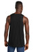 Allmade AL2019 Mens Tank Top Deep Black Model Back