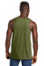 Allmade AL2019 Mens Tank Top Olive You Green Model Back
