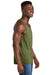 Allmade AL2019 Mens Tank Top Olive You Green Model Side