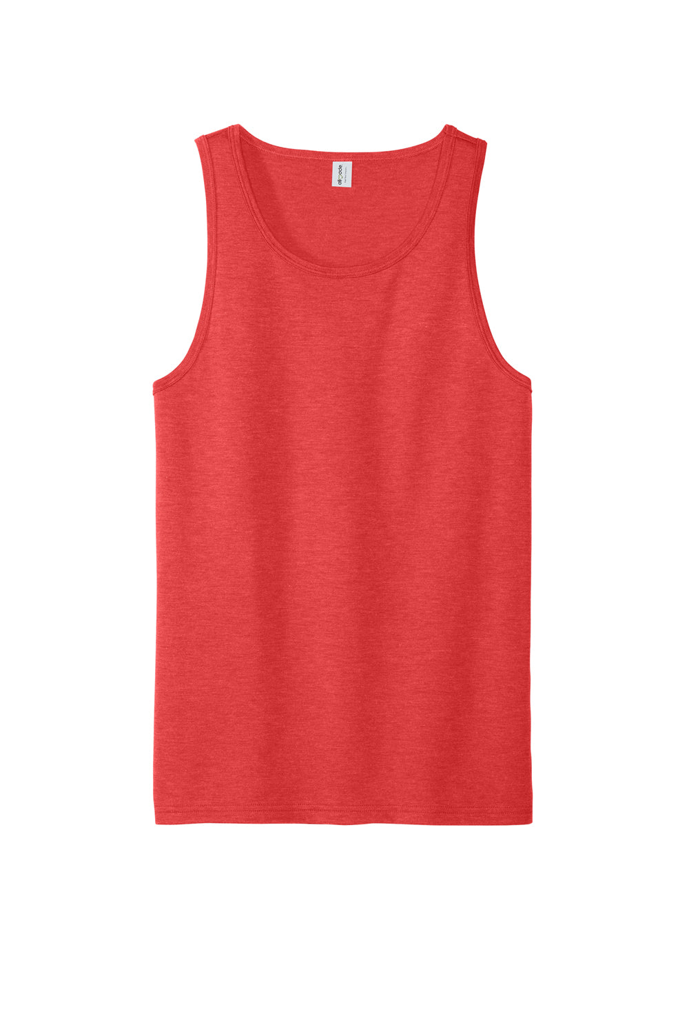 Allmade AL2019 Mens Tank Top Rise Up Red Flat Front