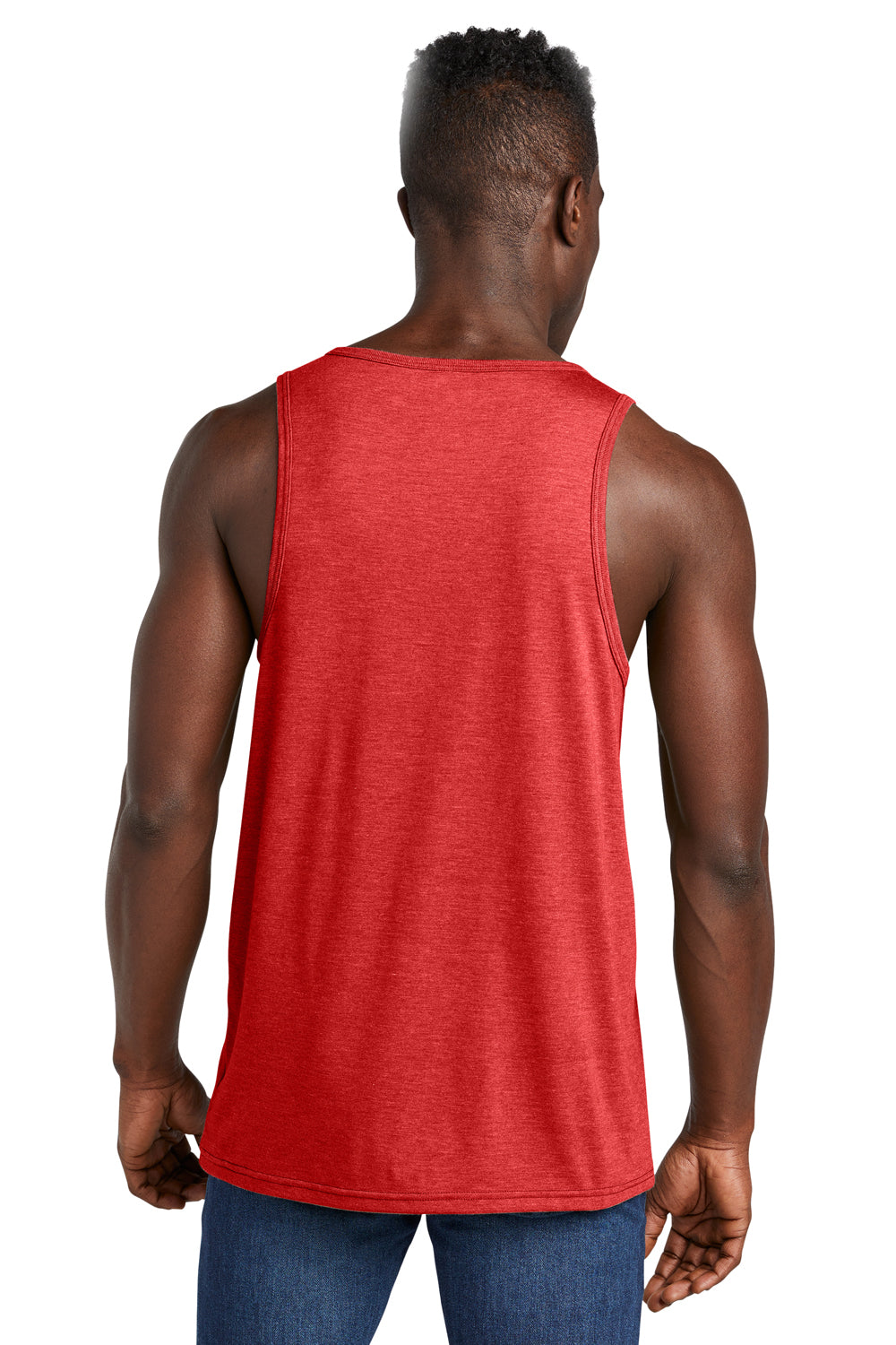 Allmade AL2019 Mens Tank Top Rise Up Red Model Back
