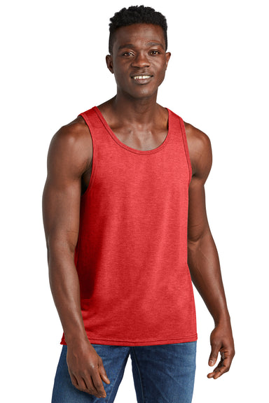 Allmade AL2019 Mens Tank Top Rise Up Red Model Front