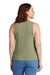 Allmade AL2020 Womens Muscle Tank Top Olive You Green Model Back