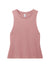 Allmade AL2020 Womens Muscle Tank Top Vintage Rose Pink Flat Front