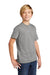 Allmade AL207 Youth Short Sleeve Crewneck T-Shirt Aluminum Grey Model 3Q