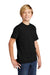 Allmade AL207 Youth Short Sleeve Crewneck T-Shirt Deep Black Model 3Q