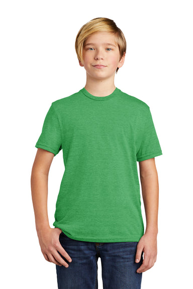 Allmade AL207 Youth Short Sleeve Crewneck T-Shirt Enviro Green Model Front