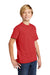 Allmade AL207 Youth Short Sleeve Crewneck T-Shirt Rise Up Red Model 3Q