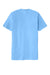 Allmade AL2100 Mens Organic Short Sleeve Crewneck T-Shirt Arctic Blue Flat Back