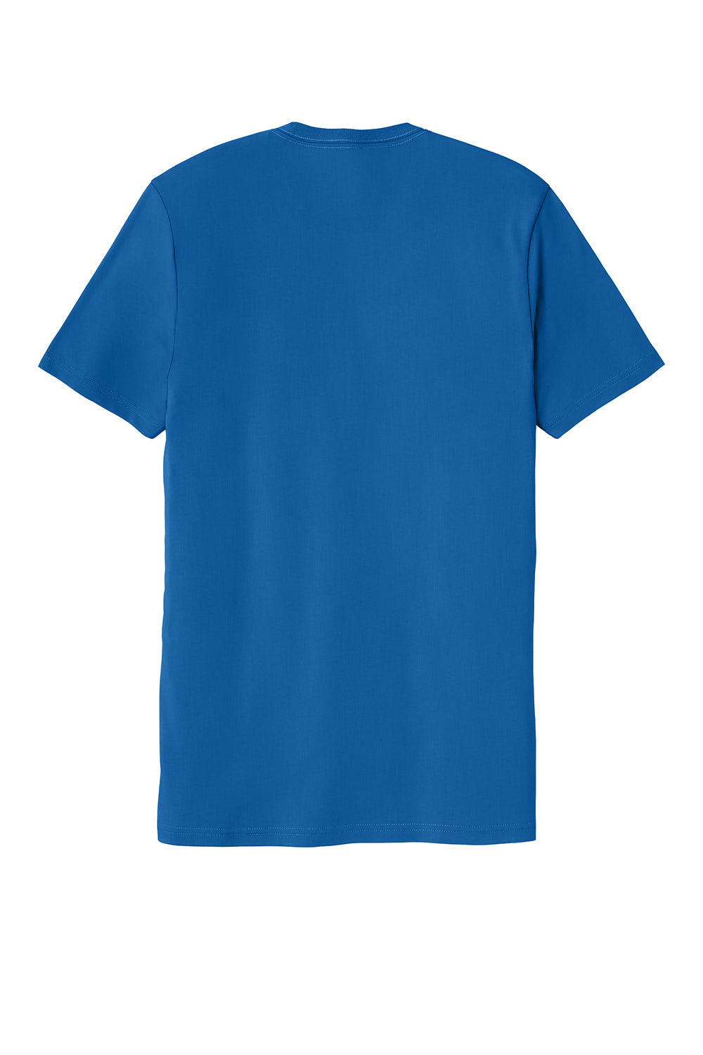 Allmade AL2100 Mens Organic Short Sleeve Crewneck T-Shirt Beacon Blue Flat Back