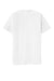Allmade AL2100 Mens Organic Short Sleeve Crewneck T-Shirt Bright White Flat Back