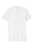 Allmade AL2100 Mens Organic Short Sleeve Crewneck T-Shirt Bright White Flat Front
