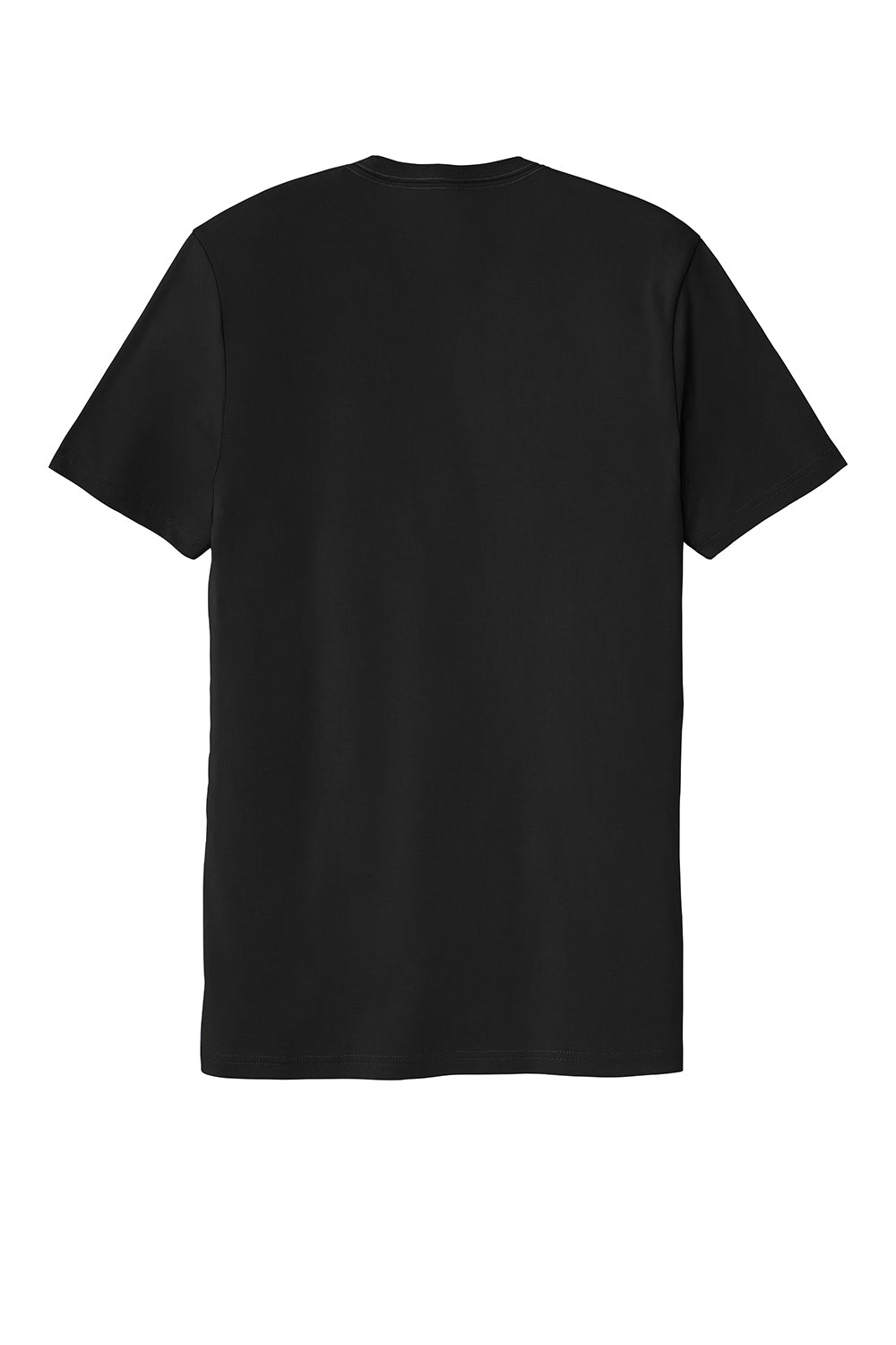 Allmade AL2100 Mens Organic Short Sleeve Crewneck T-Shirt Deep Black Flat Back