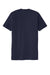 Allmade AL2100 Mens Organic Short Sleeve Crewneck T-Shirt Night Sky Navy Blue Flat Back