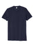 Allmade AL2100 Mens Organic Short Sleeve Crewneck T-Shirt Night Sky Navy Blue Flat Front