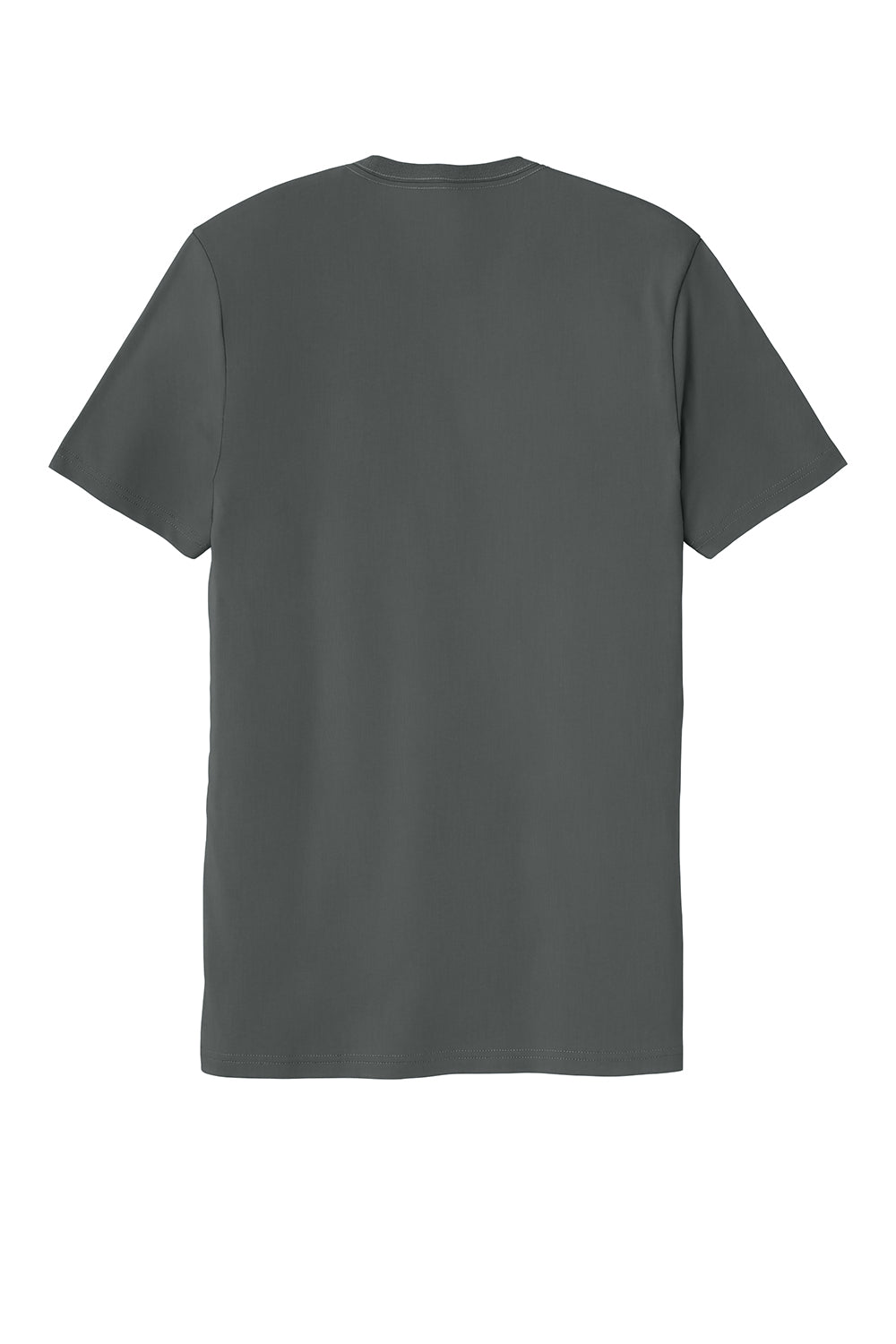Allmade AL2100 Mens Organic Short Sleeve Crewneck T-Shirt Terrain Grey Flat Back