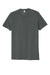 Allmade AL2100 Mens Organic Short Sleeve Crewneck T-Shirt Terrain Grey Flat Front