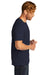 Allmade AL2100 Mens Organic Short Sleeve Crewneck T-Shirt Night Sky Navy Blue Model Side