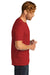 Allmade AL2100 Mens Organic Short Sleeve Crewneck T-Shirt Revolution Red Model Side