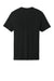 Allmade AL2300 Mens Recycled Short Sleeve Crewneck T-Shirt Deep Black Flat Back
