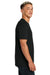 Allmade AL2300 Mens Recycled Short Sleeve Crewneck T-Shirt Deep Black Model Side