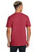 Allmade AL2300 Mens Recycled Short Sleeve Crewneck T-Shirt Heather Red Model Back
