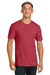 Allmade AL2300 Mens Recycled Short Sleeve Crewneck T-Shirt Heather Red Model Front