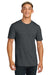 Allmade AL2300 Mens Recycled Short Sleeve Crewneck T-Shirt Heather Charcoal Grey Model Front
