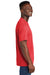 Allmade AL2300 Mens Recycled Short Sleeve Crewneck T-Shirt Heather Red Model Side