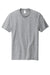 Allmade AL2300 Mens Recycled Short Sleeve Crewneck T-Shirt Heather Remade Grey Flat Front