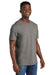 Allmade AL2300 Mens Recycled Short Sleeve Crewneck T-Shirt Heather Remade Grey Model 3Q
